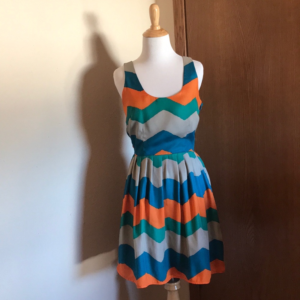 Jack Multi Colored Dress Size 2